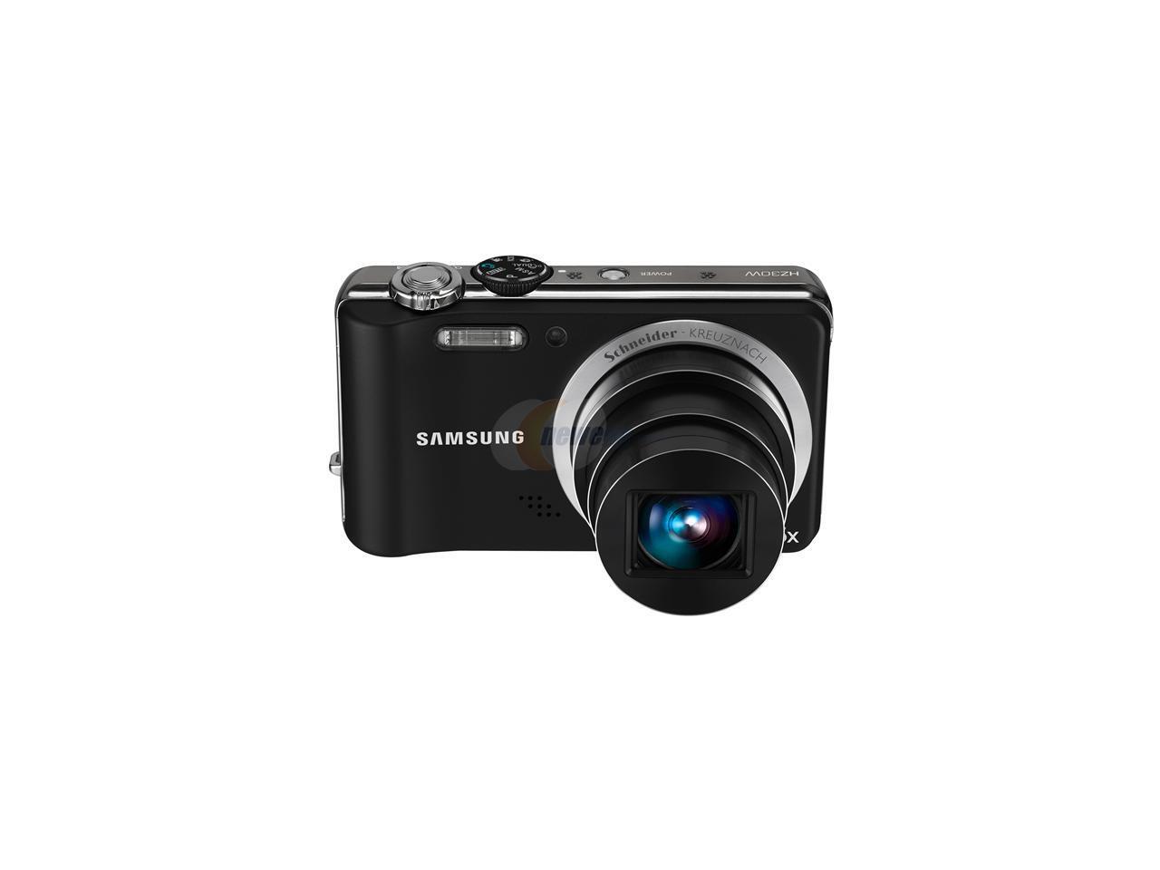 SAMSUNG HZ30W Black 24mm Wide Angle Digital Camera