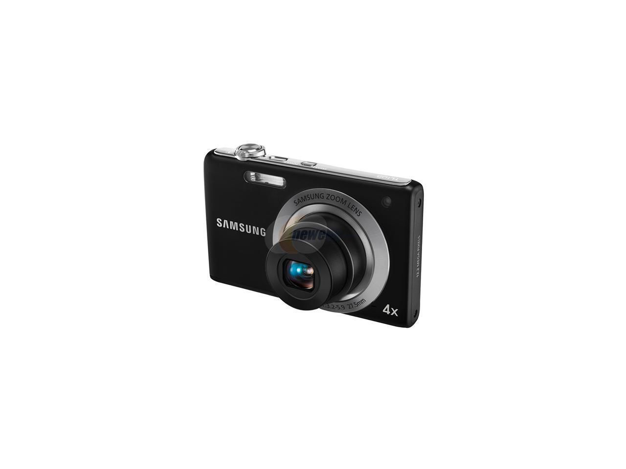 SAMSUNG TL105 Black 27.5mm Wide Angle Digital Camera