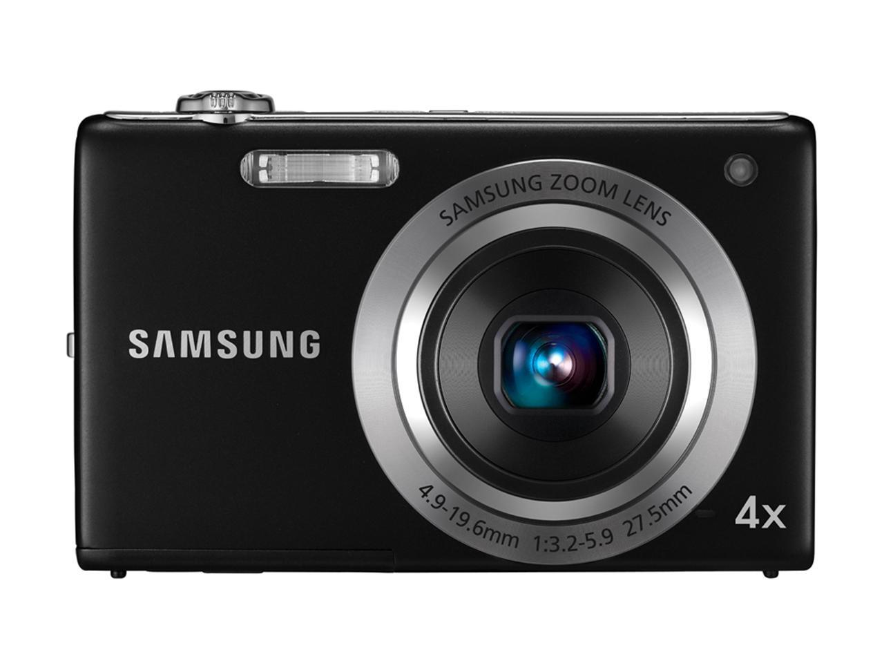 SAMSUNG TL105 Black 27.5mm Wide Angle Digital Camera