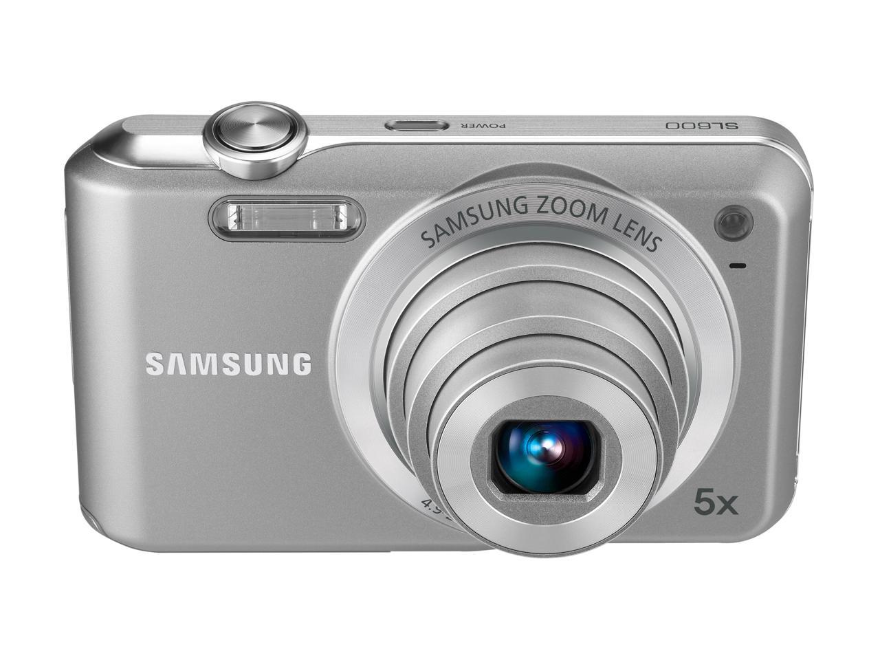 SAMSUNG SL600 Silver 12.2 MP 27mm Wide Angle Digital Camera - Newegg.com