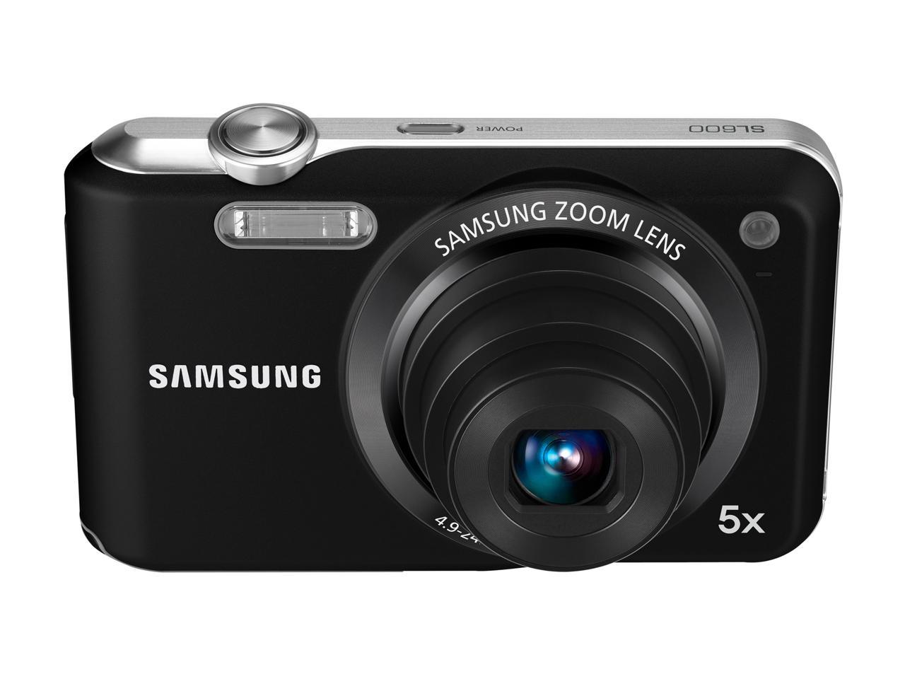 SAMSUNG SL600 Black 12.2 MP 27mm Wide Angle Digital Camera - Newegg.com