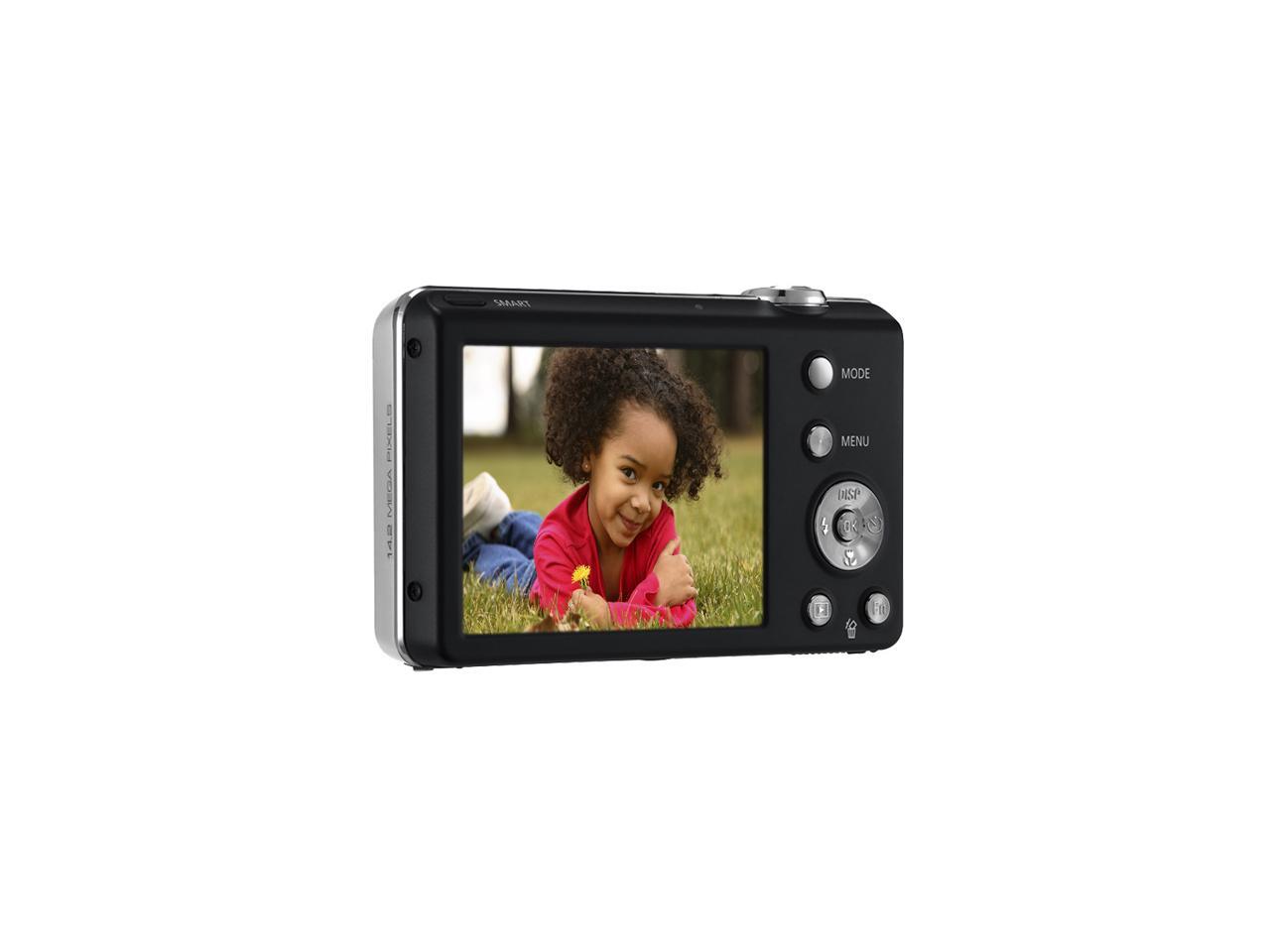 SAMSUNG ST65 Silver 14.2 MP 27mm Wide Angle Digital Camera