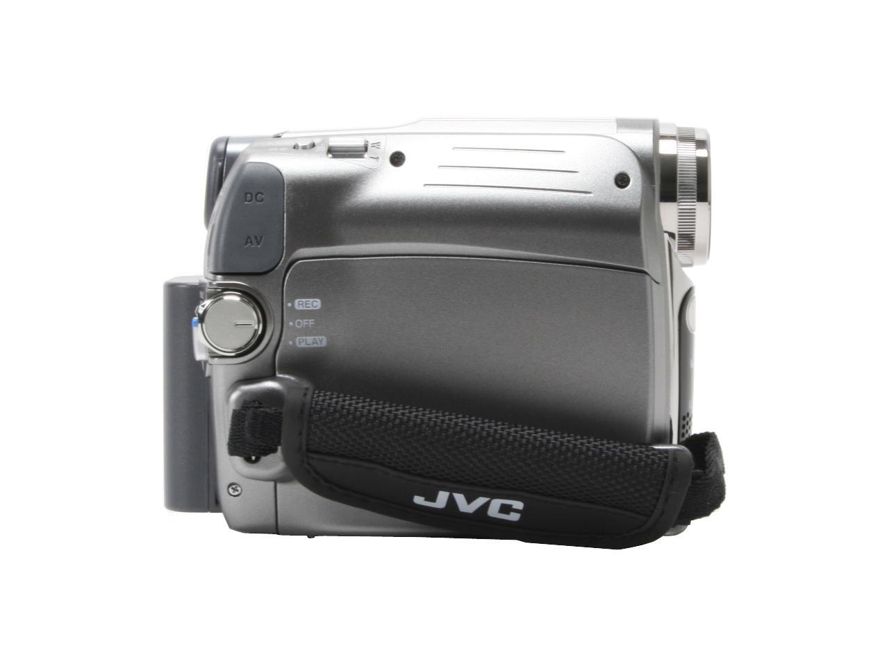 JVC GRD770 Silver 2.7" LCD 34X Optical Zoom Digital Camcorder