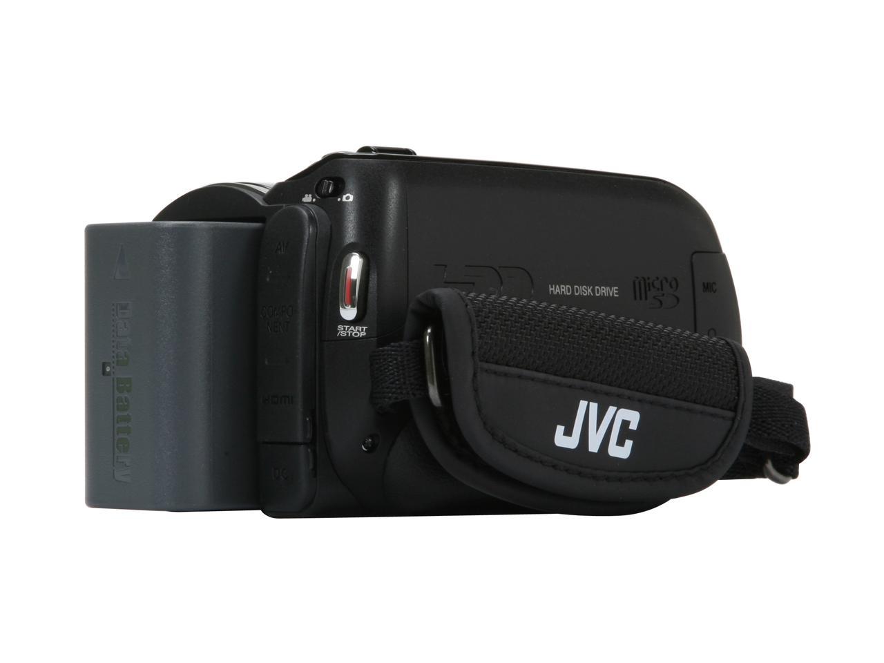 JVC Everio GZ-HD30 1/3" CMOS 2.68MP 2.8" Wide 10X Optical Zoom 80GB ...