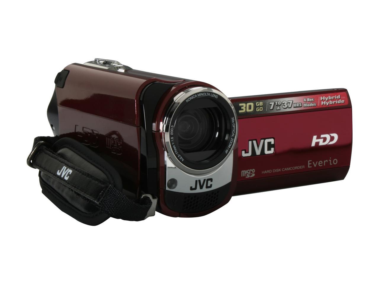 JVC Everio GZ-HM180-R ビデオカメラ - ビデオカメラ
