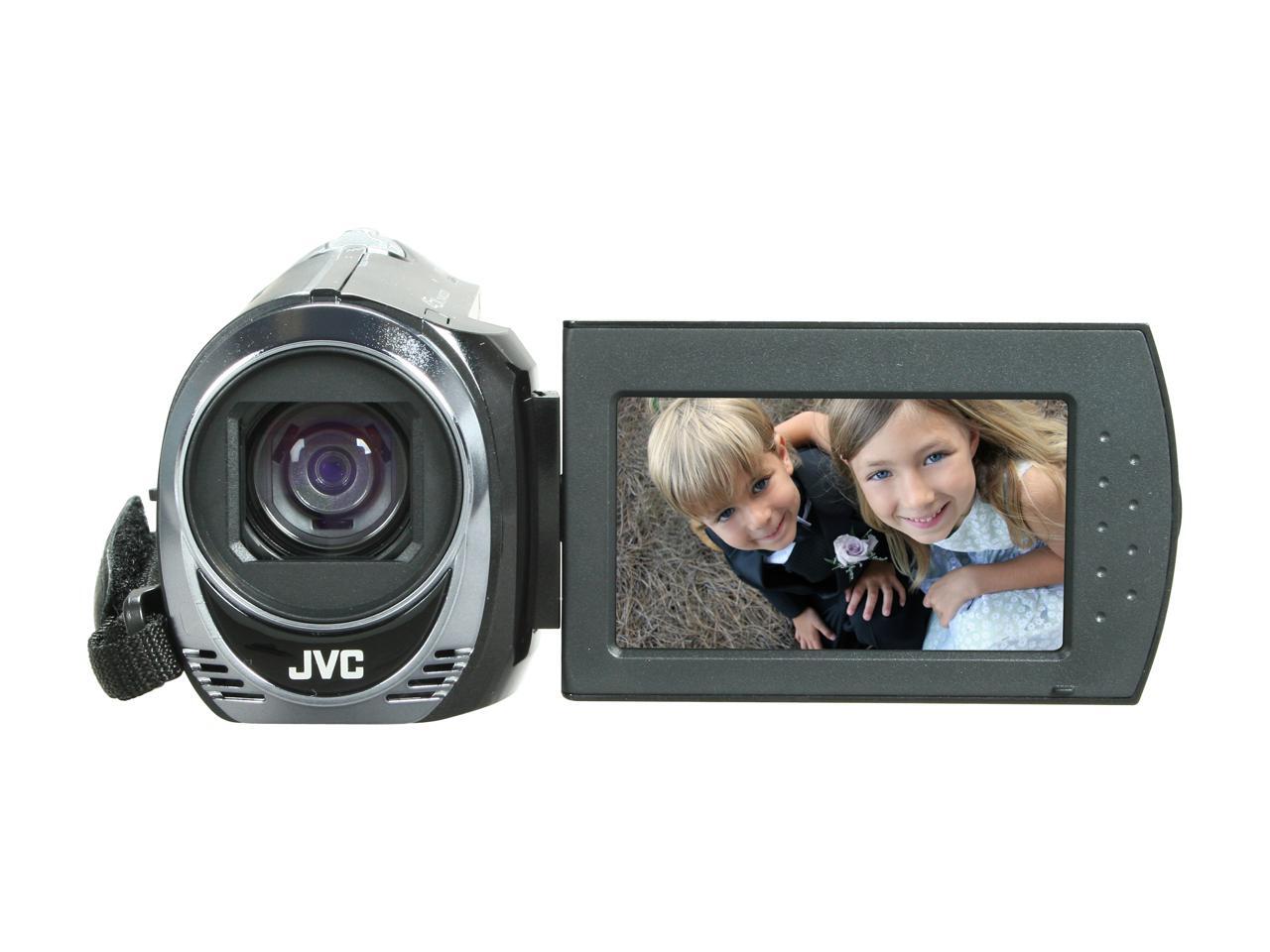 JVC Everio GZMS110 Camcorder widescreen 800 Kpix optical zoom