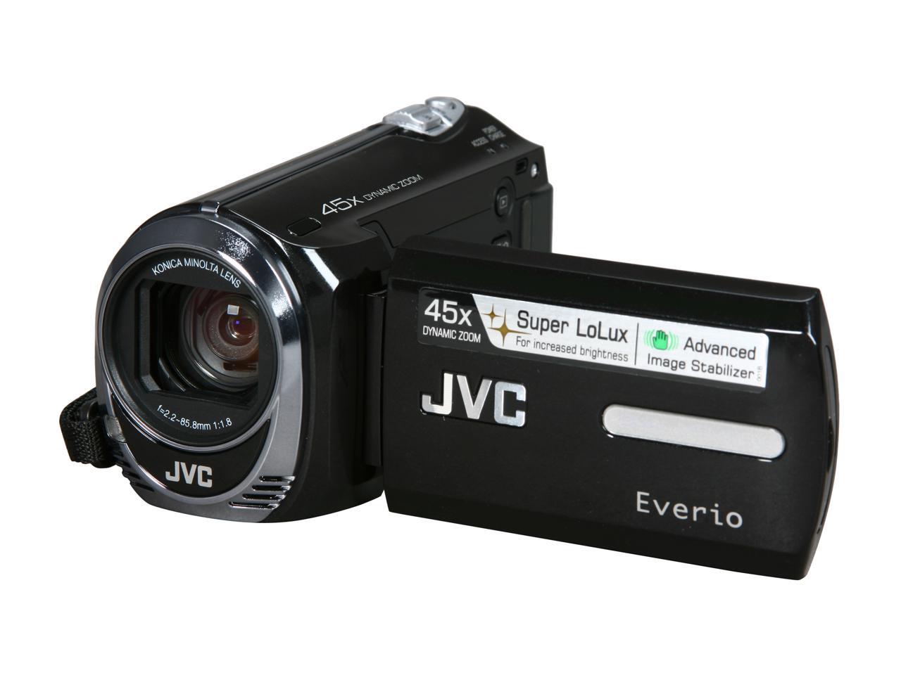 JVC Everio GZMS230 Black 8GB Flash Memory Camera