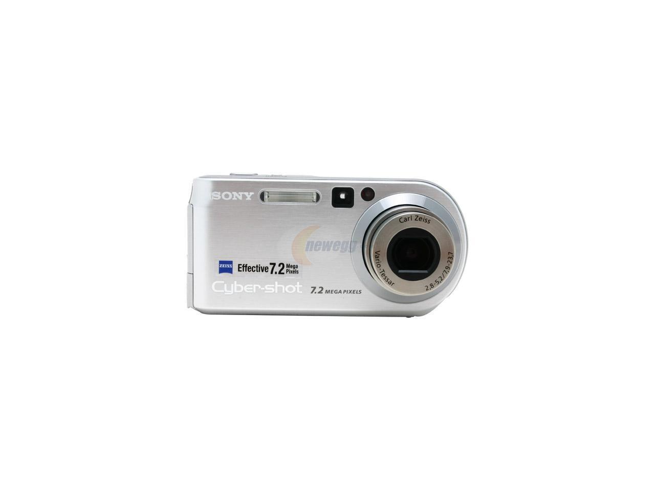 SONY DSCP200 Silver 7.2MP Digital Camera