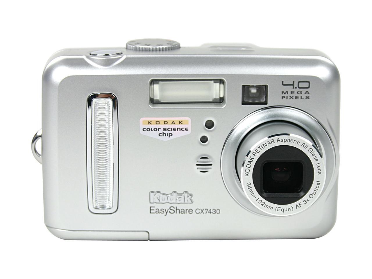 Kodak EASYSHARE CX7430 Silver 4.0MP Digital Camera - Newegg.com