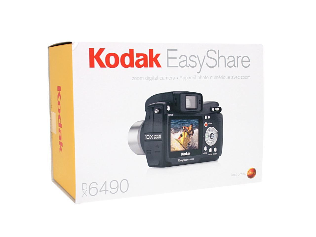 Kodak EASYSHARE DX6490 Black 4.0MP Digital Camera