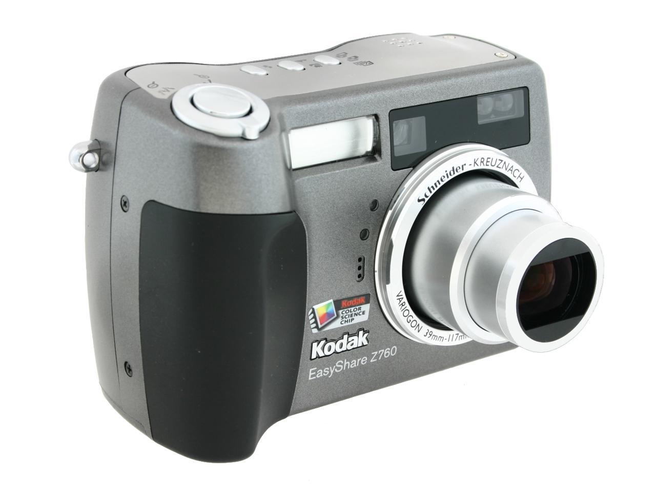 Refurbished Kodak Z760 Black 6.1 MP Digital Camera