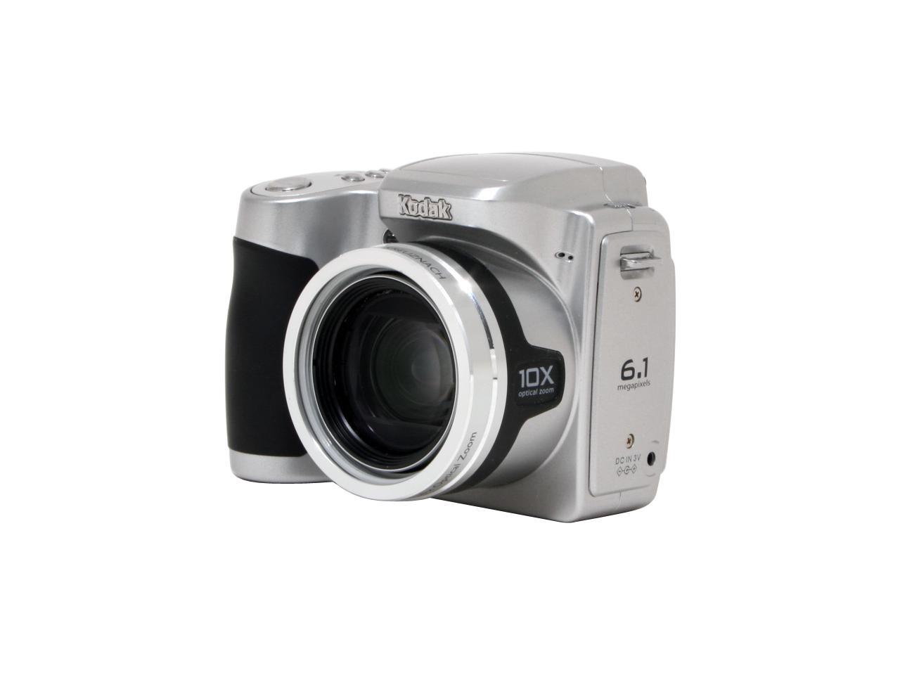 Refurbished Kodak EASYSHARE Z650 Silver 6.1 MP Digital Camera