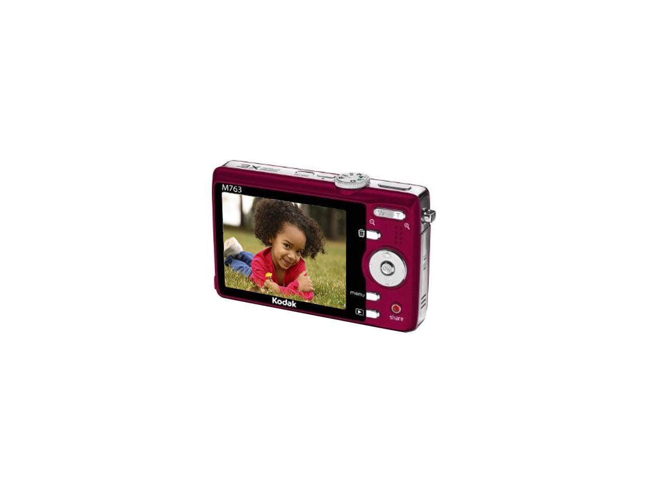 Kodak M763 Red 7.2 MP Digital Camera