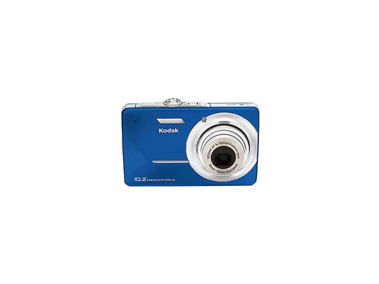 Kodak EasyShare M340 Blue 10.2 MP Digital Camera - Newegg.com