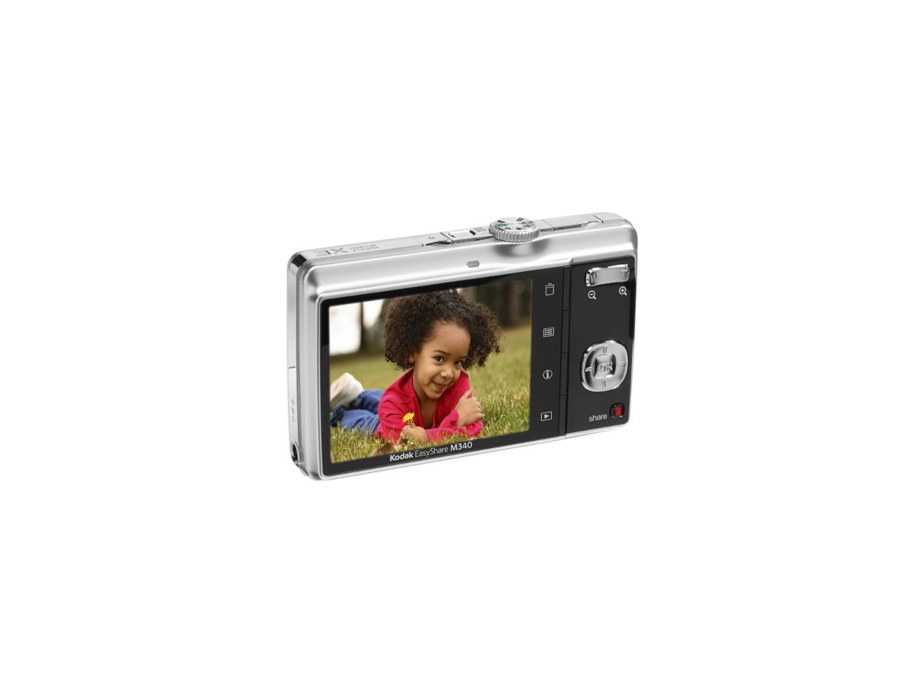 Kodak EasyShare M340 Silver 10.2 MP Digital Camera