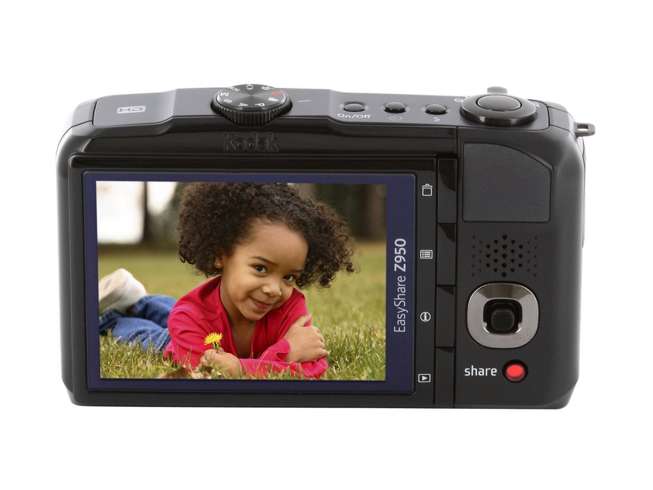 Kodak EasyShare Z950 Black 12.0 MP Digital Camera Newegg.ca