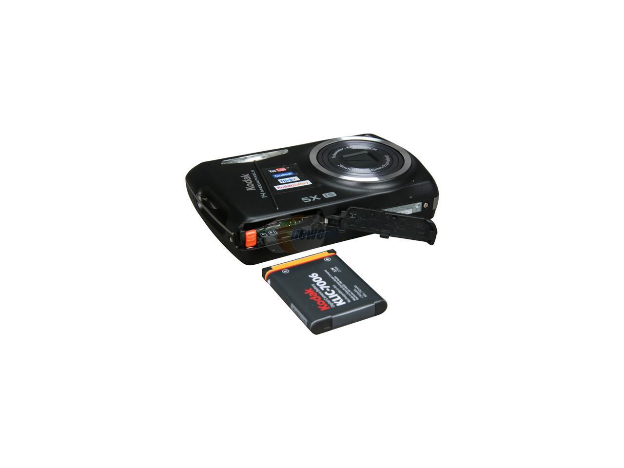 Kodak EasyShare M575 Black 14 MP 28mm Wide Angle Digital Camera Newegg.ca