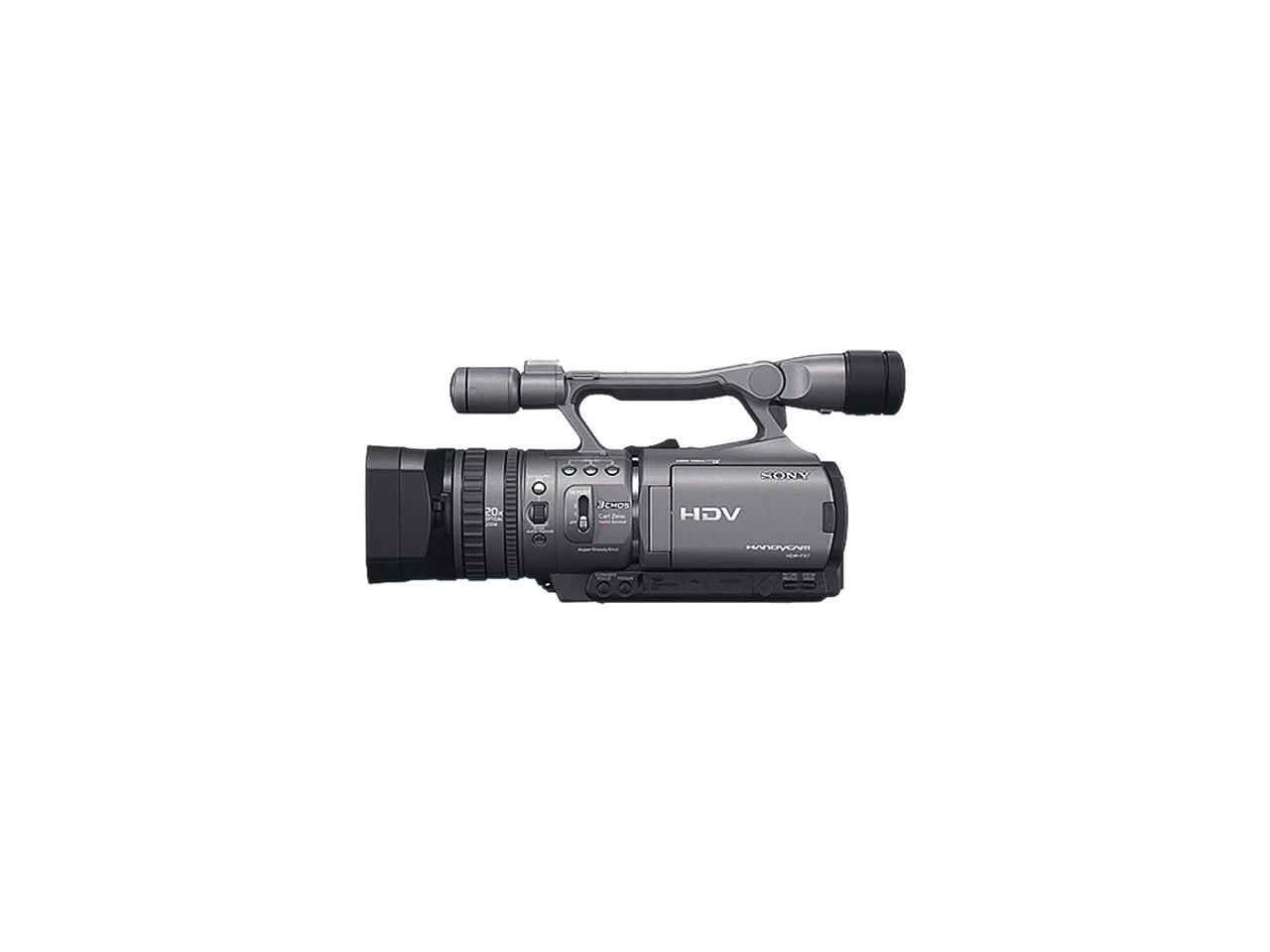 Sony Hdr Fx7 Gray High Definition Handycam Camcorder Newegg Com