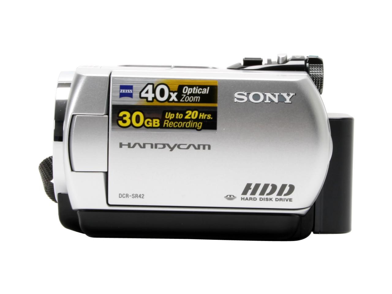 Open Box SONY DCRSR42 HDD/Flash Memory Camcorder Newegg.ca