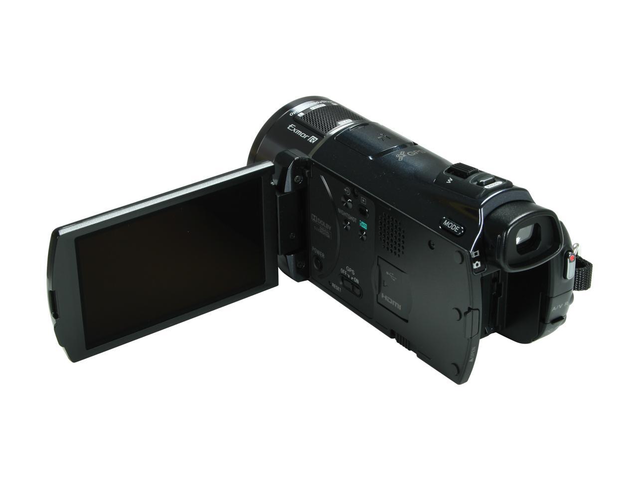 SONY HDRCX550V 1/2.88" "Exmor R" CMOS 3.5" 921K Xtra Fine TruBlack LCD