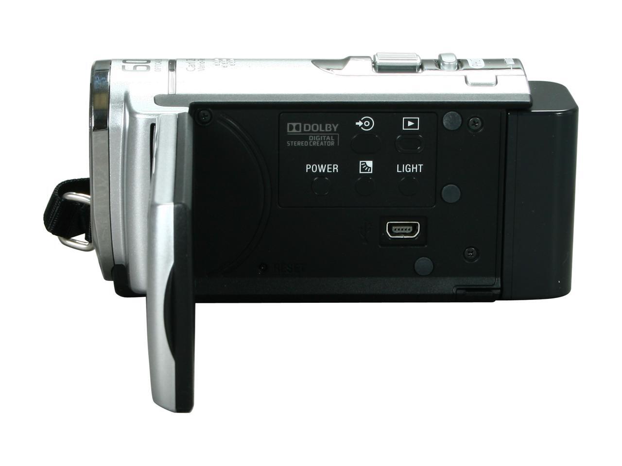 SONY DCR-SX44 Silver 1/8" Advanced HAD CCD 2.7" 230K LCD 60X Optical ...