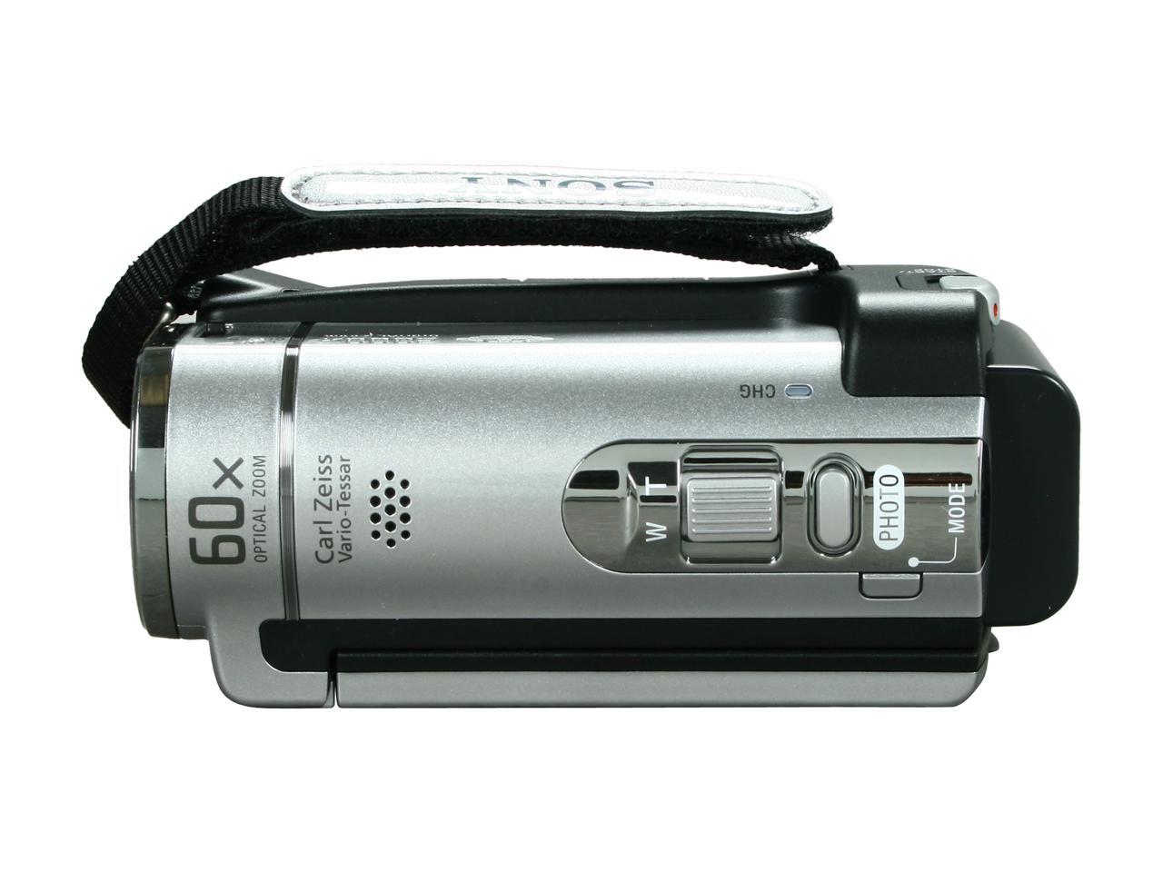 SONY DCR-SX44 Silver 1/8" Advanced HAD CCD 2.7" 230K LCD 60X Optical ...