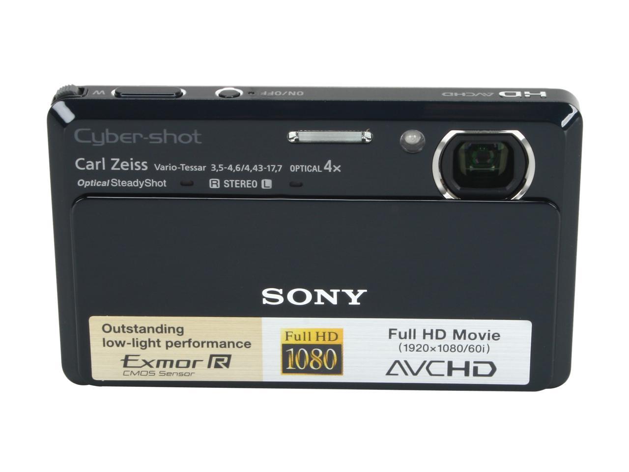 SONY Cybershot DSCTX7 Blue 10.2 MP 25mm Wide Angle Digital Camera