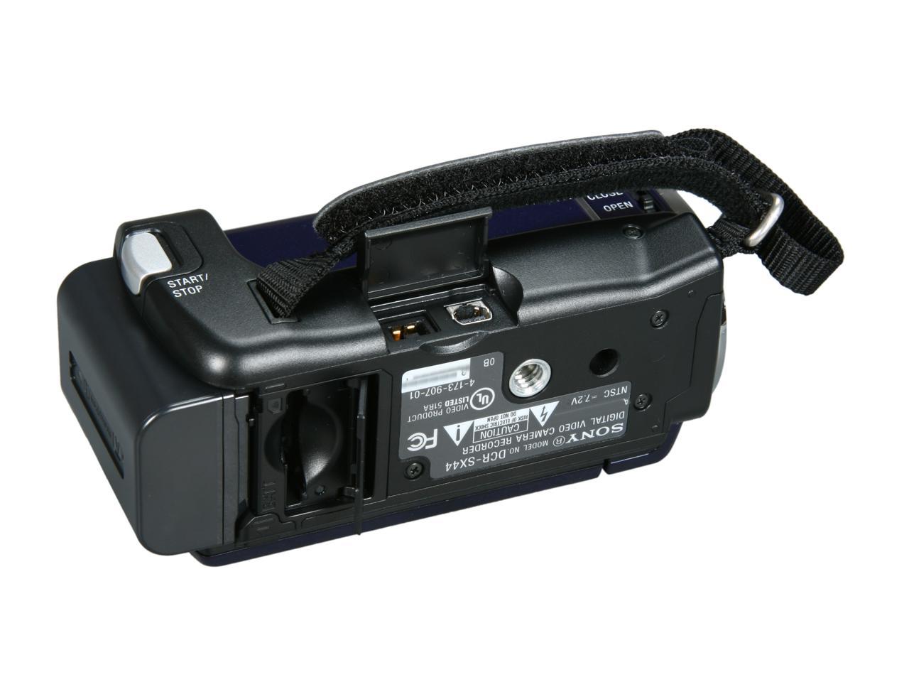 sony handycam dcr sx44 4gb digital video camera camcorder