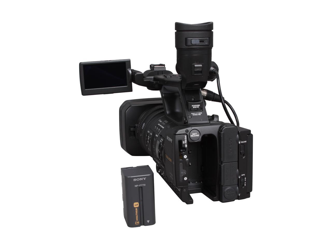 SONY HXRNX5U Black Exmor 3CMOS 3.2" 921K LCD 20X Optical Zoom Digital