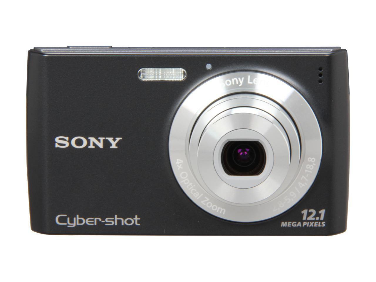 SONY DSCW510/B Black 12.1 MP 26mm Wide Angle Digital Camera - Newegg.com