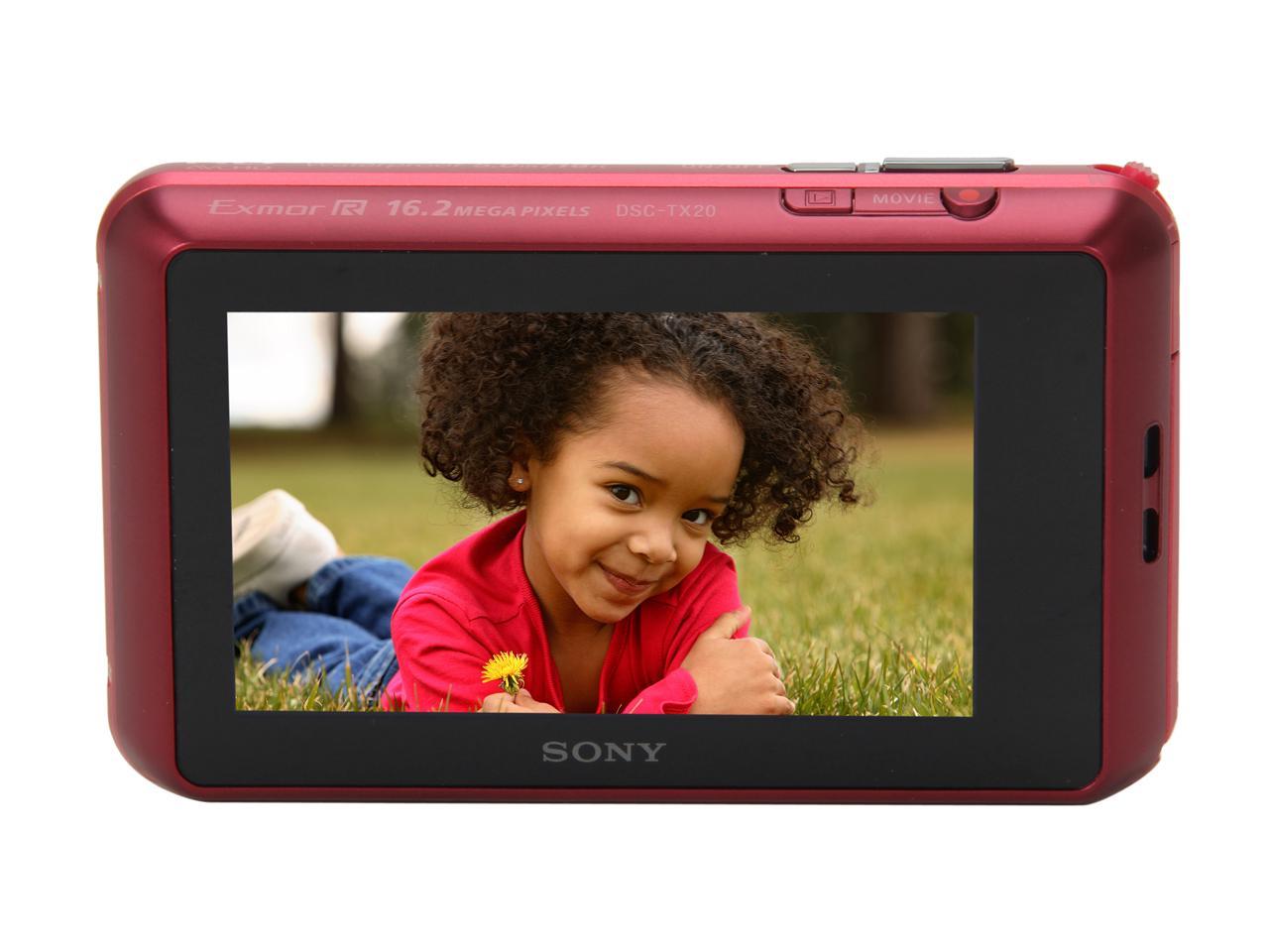 SONY Cybershot DSCTX20/P Pink 16 MP Digital Camera