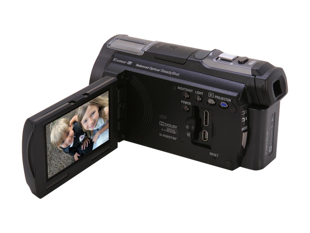 SONY HDR-PJ760V Black Full HD Flash Memory Camcorder - Newegg.com