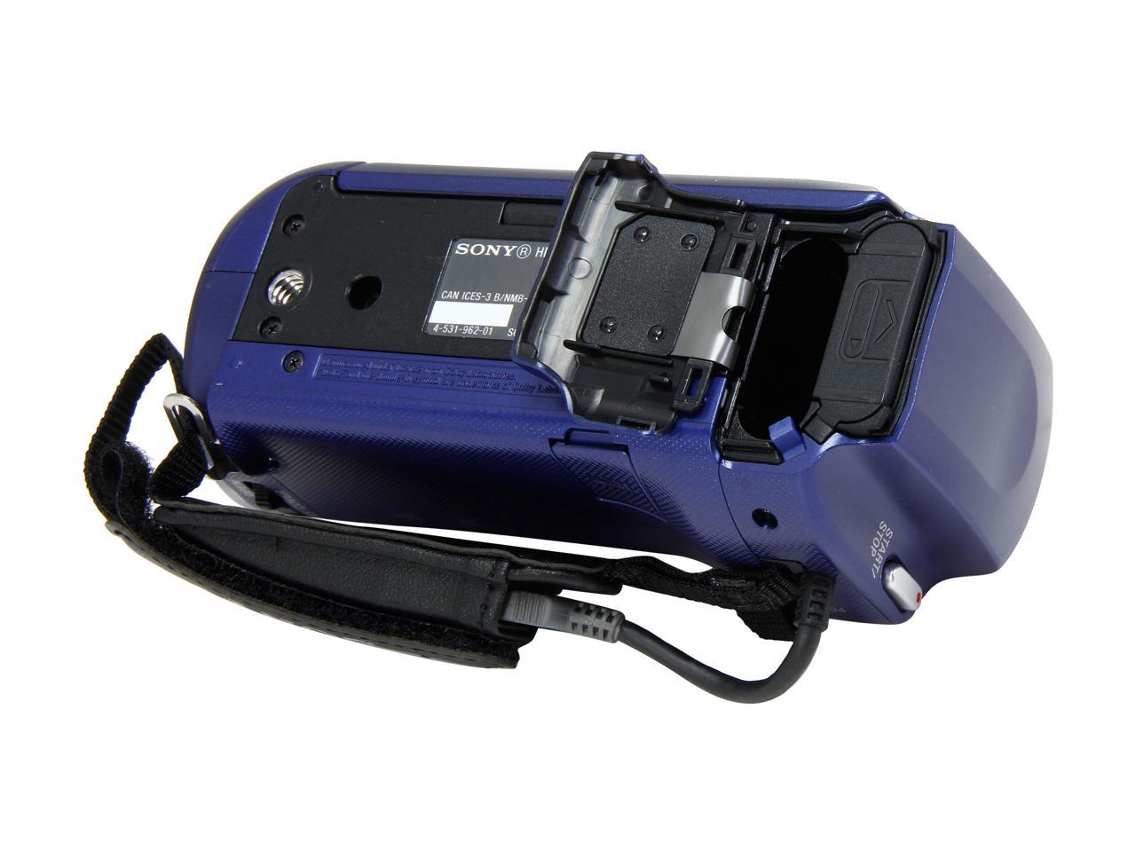 SONY Handycam CX240 HDR-CX240/L Blue Full HD HDD/Flash Memory Camcorder