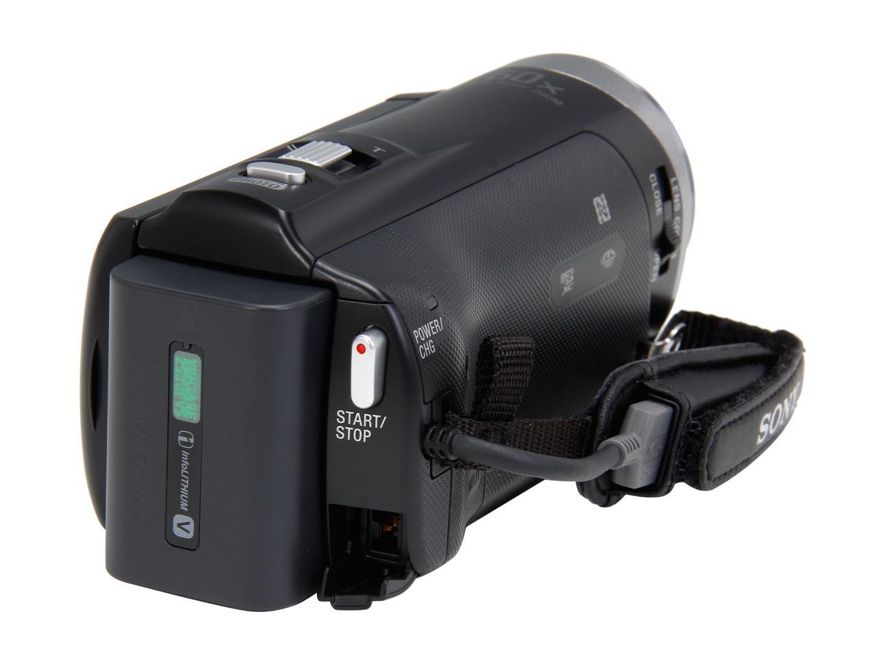 SONY HDRCX330/B Black Full HD HDD/Flash Memory Camcorder