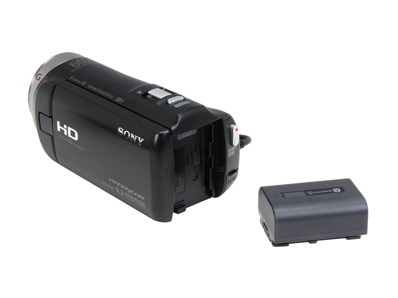 SONY HDRCX330/B Black Full HD HDD/Flash Memory Camcorder