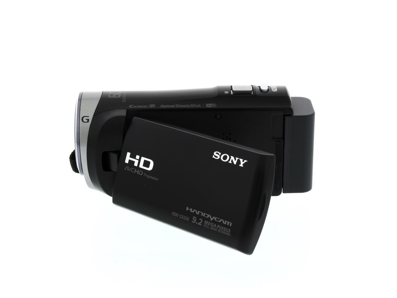 SONY HDRCX330/B Black Full HD HDD/Flash Memory Camcorder