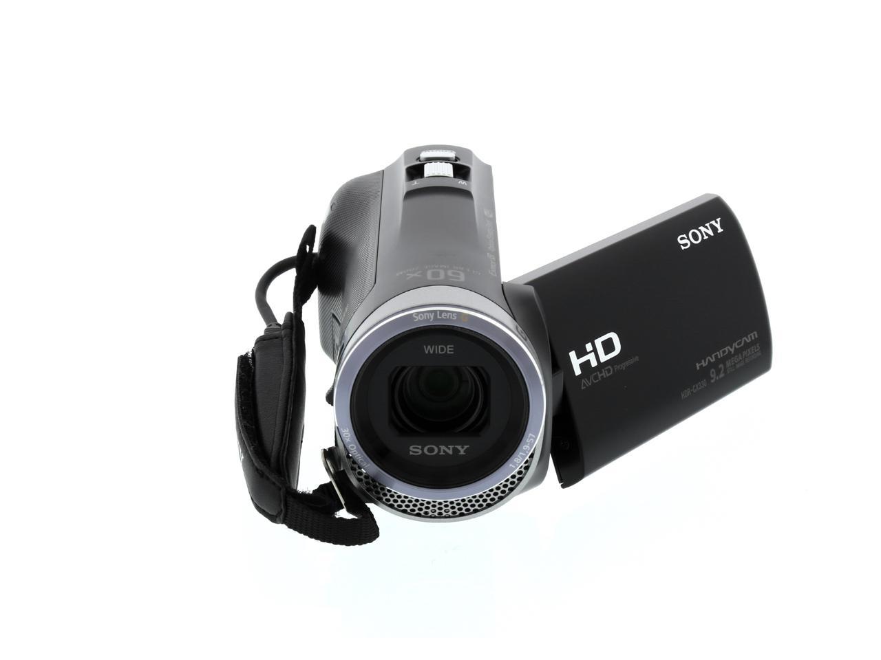 SONY HDRCX330/B Black Full HD HDD/Flash Memory Camcorder