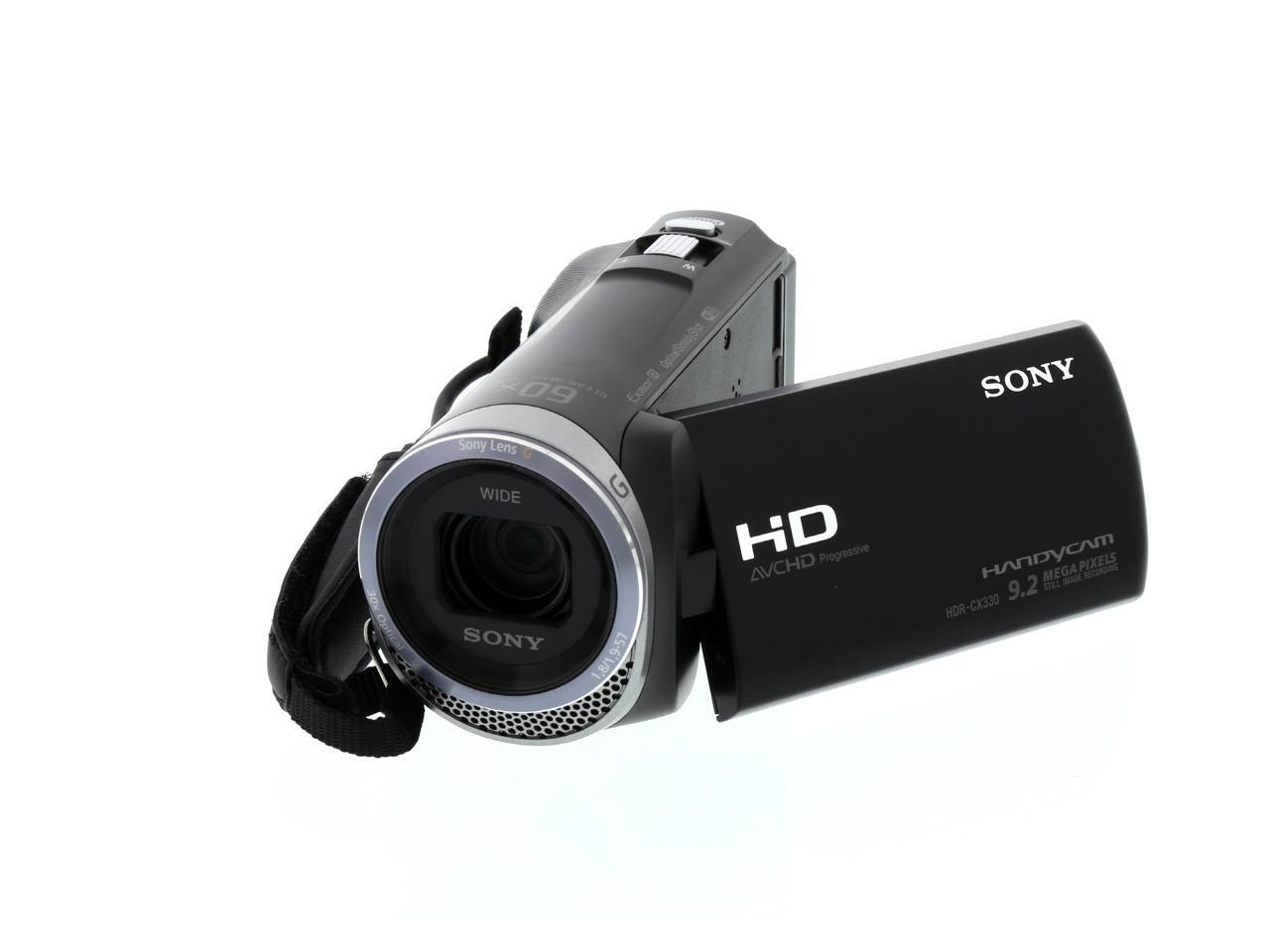 SONY HDRCX330/B Black Full HD HDD/Flash Memory Camcorder