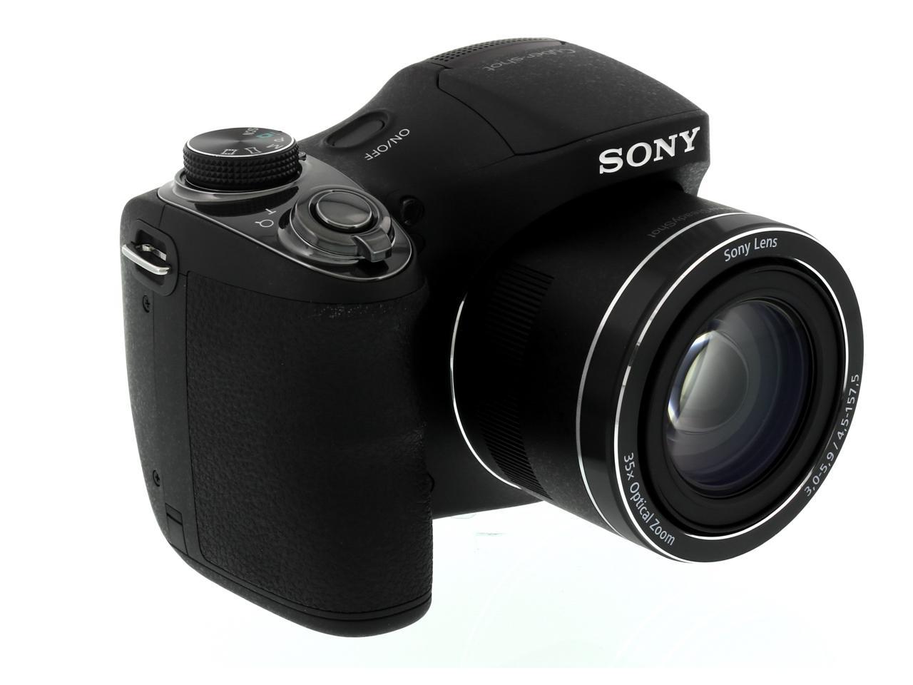 Sony Black DSC-H300 Digital Camera with 20.1 Megapixels and 35x Optical Zoom 