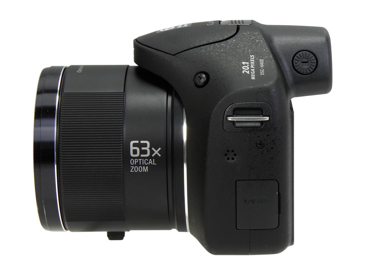 SONY Cybershot H400 Black 20.1 MP Digital Camera