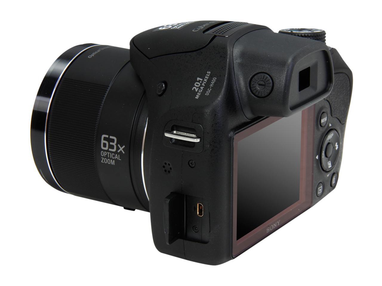 SONY Cybershot H400 Black 20.1 MP Digital Camera
