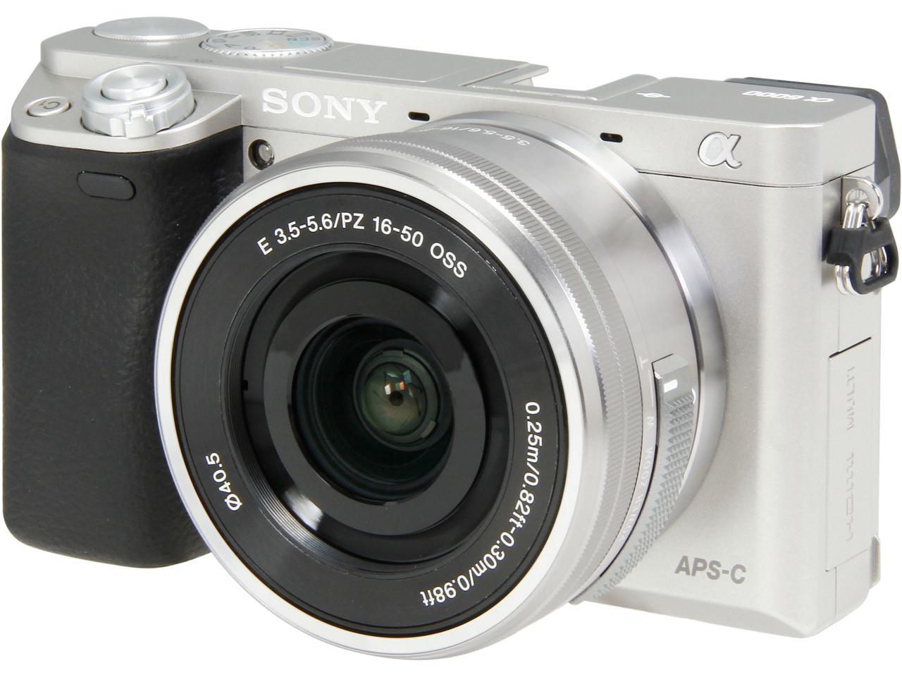 SONY Alpha a6000 ILCE-6000L/S Silver Mirrorless Interchangeable-lens