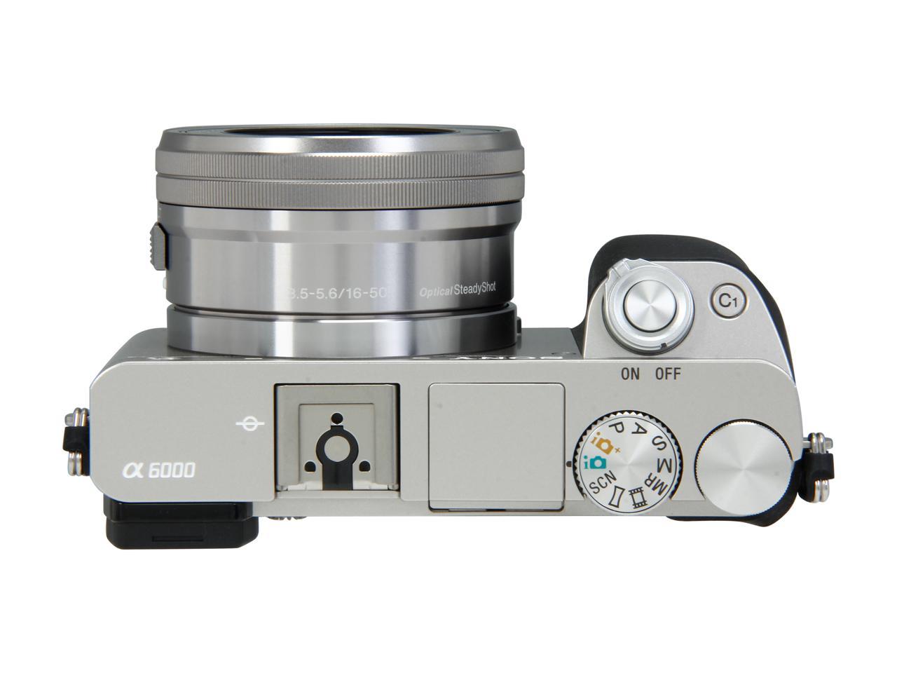 SONY Alpha a6000 ILCE-6000L/S Silver Mirrorless Interchangeable-lens