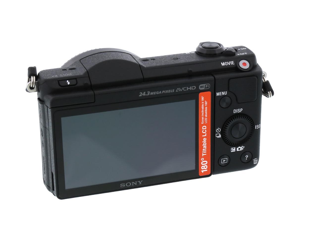 SONY Alpha a5100 ILCE-5100/B Black Mirrorless Camera - Body 