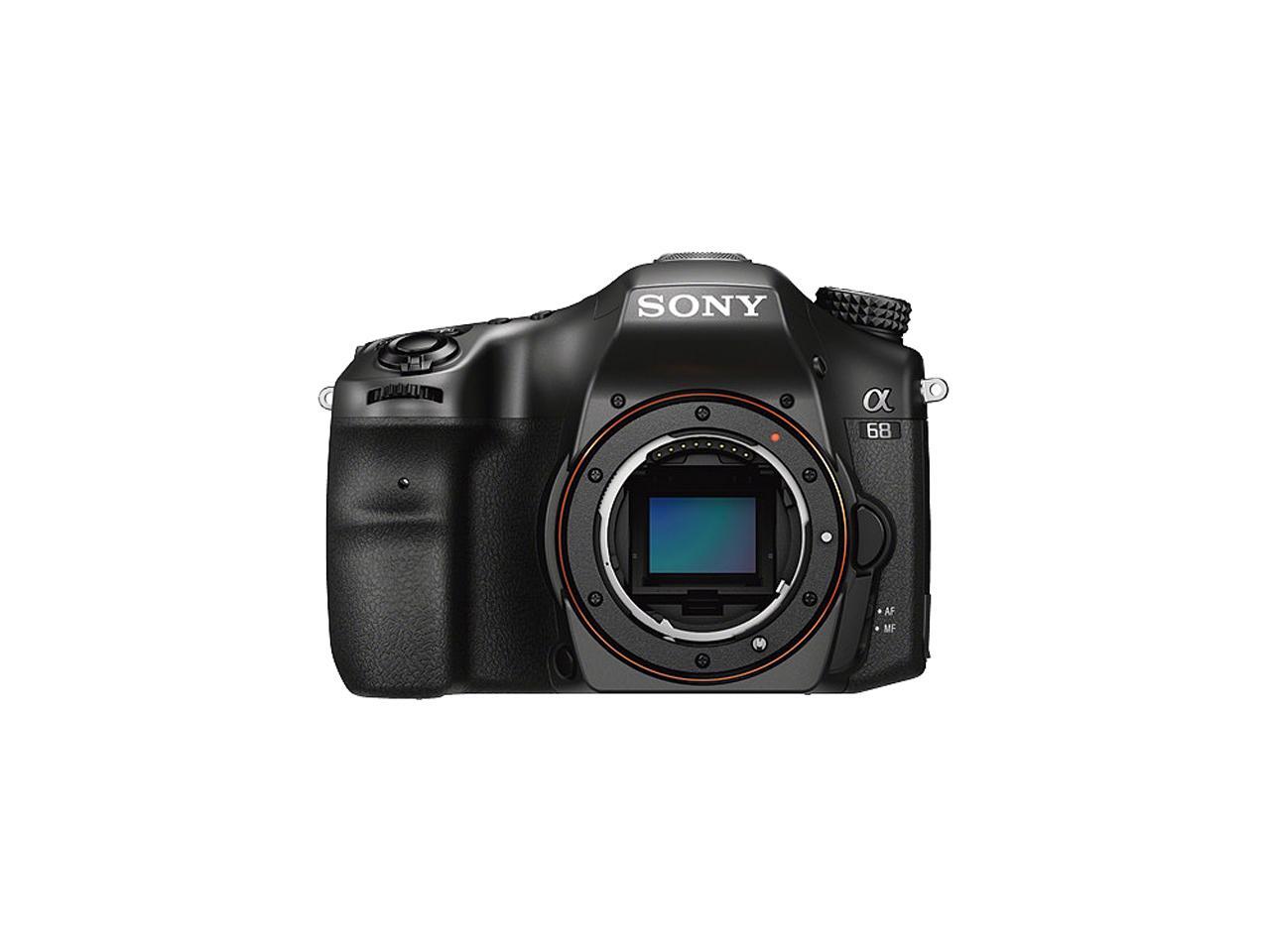 Sony Alpha a68 DSLR Camera (Body Only) - Newegg.com