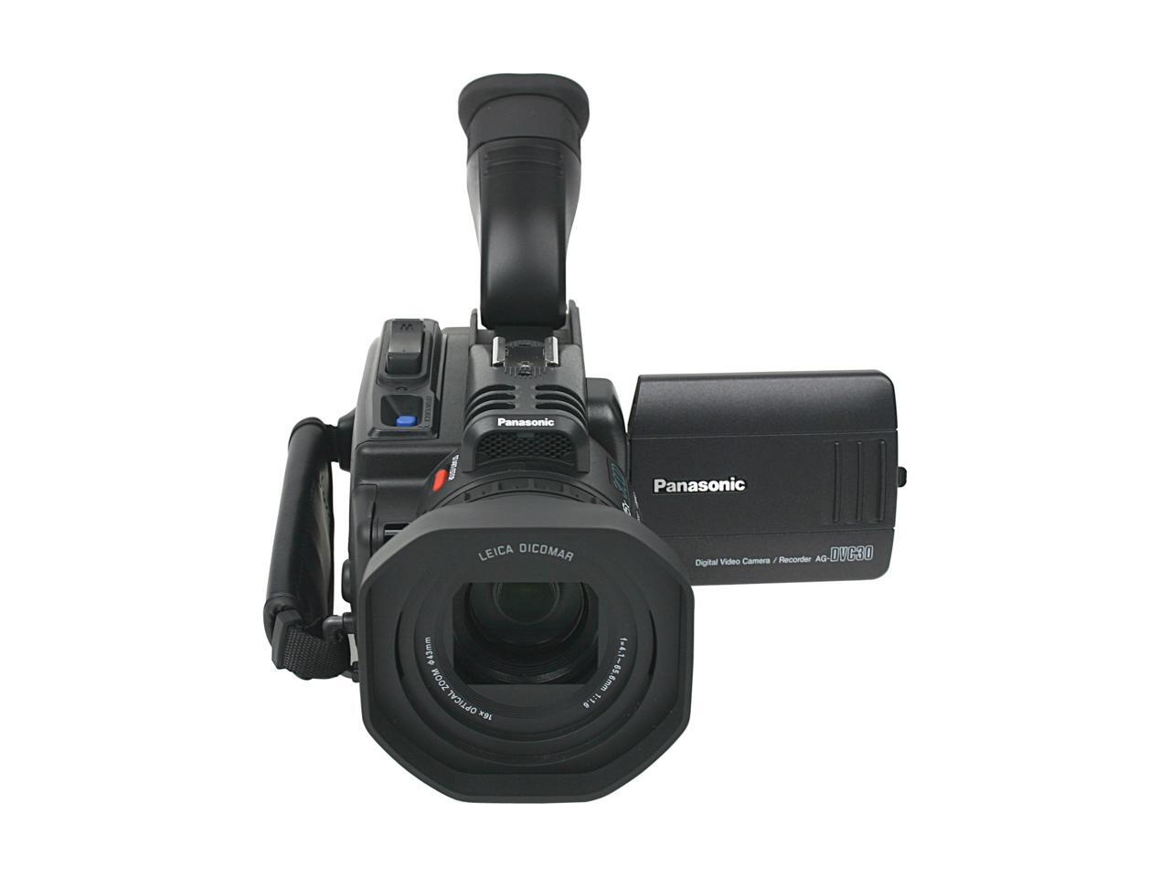 Panasonic AGDVC30 Digital Camcorder 16X Optical Zoom 160X Digital Zoom
