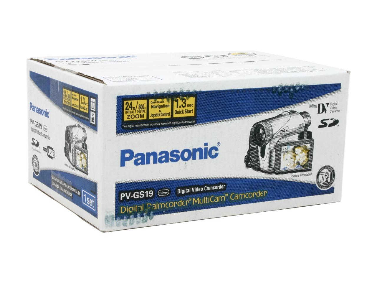 Panasonic PVGS19 MiniDV Camcorder