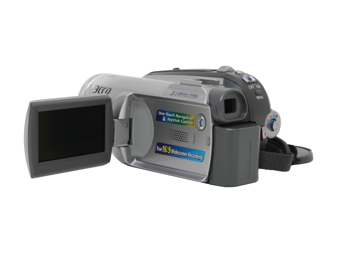 Panasonic PV-GS320 3CCD Silver 10X Variable Speed Digital Optical Zoom