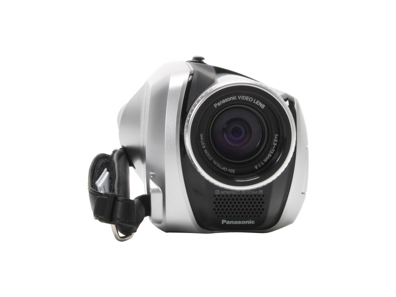 Panasonic SDRH18 1/6" CCD 2.7" 123K 32X Variable Speed Optical Zoom