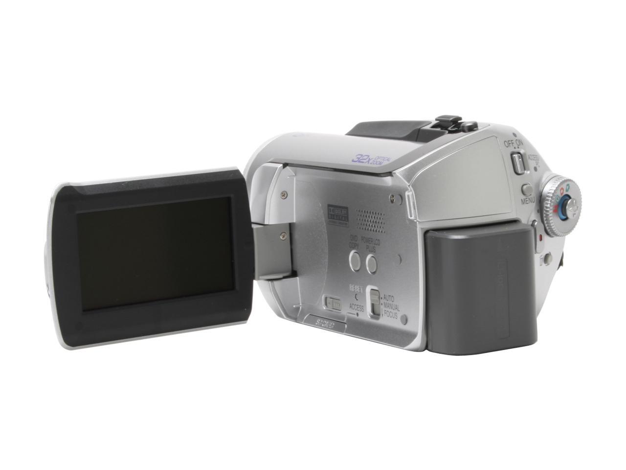 Panasonic SDRH18 1/6" CCD 2.7" 123K 32X Variable Speed Optical Zoom